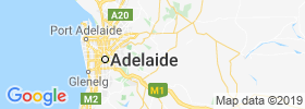 Adelaide Hills map